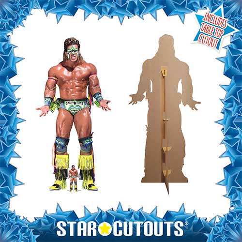 The Ultimate Warrior WWE Lifesize Cardboard Cutout 191cm Product Gallery Image