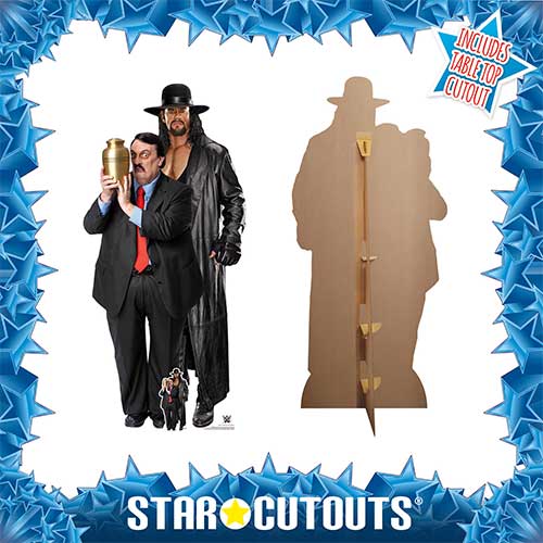 The Undertaker and Paul Bearer WWE Lifesize Cardboard Cutout 194cm Product Gallery Image