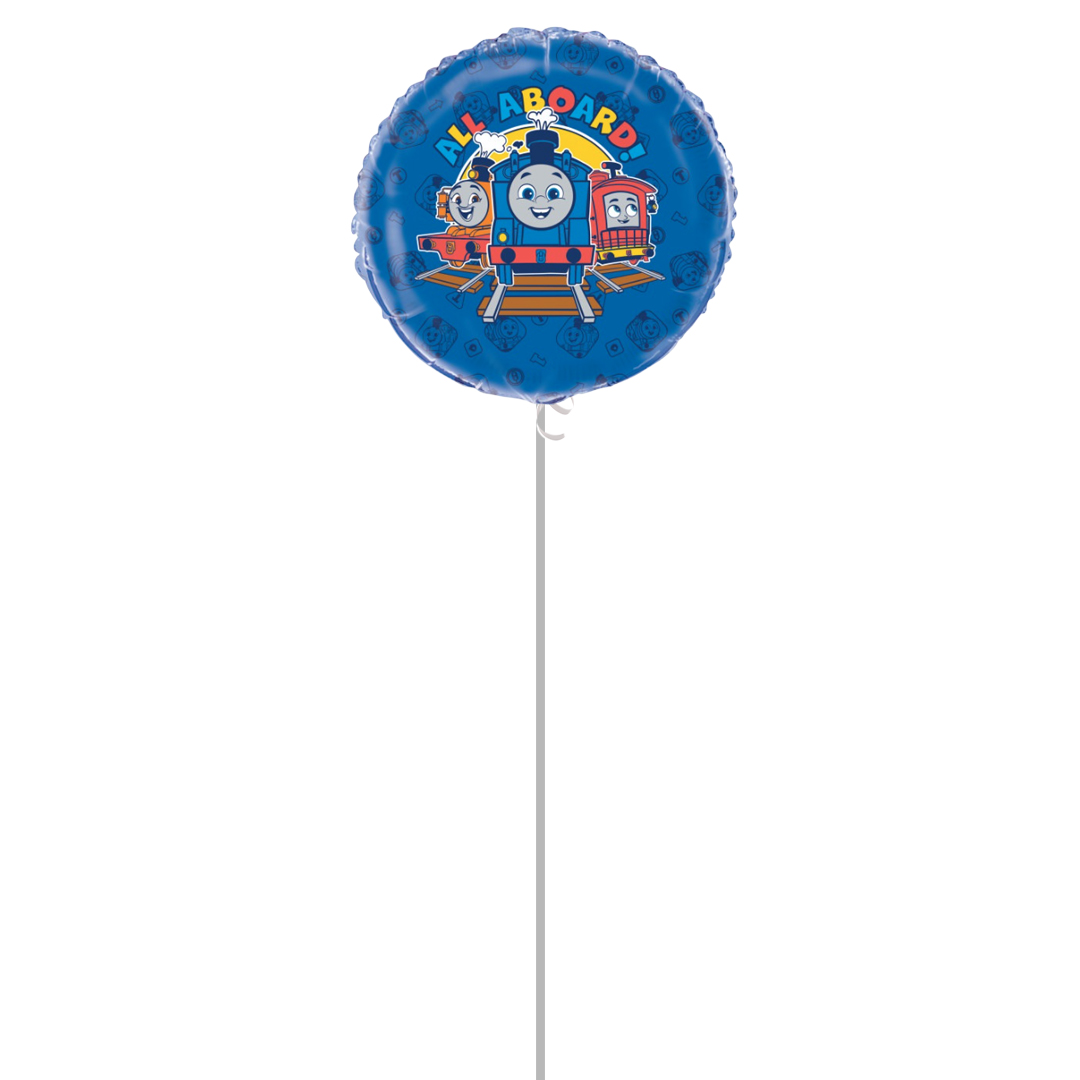 Thomas the Tank Engine & Friends Round Foil Balloon - Inflated Balloon In A Box Product Gallery Image