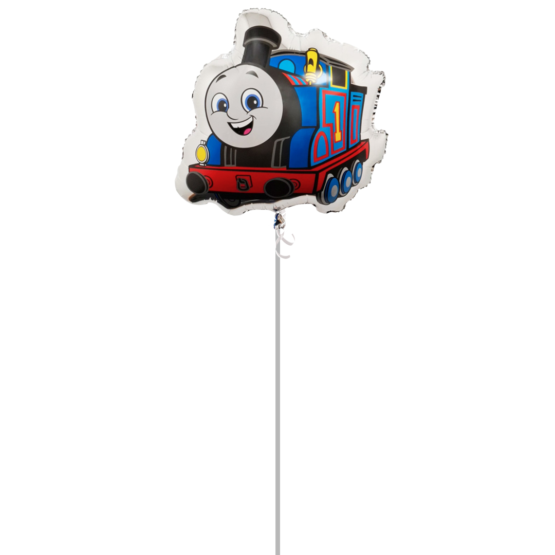 Thomas the Tank Engine Shaped Foil Balloon - Inflated Balloon In A Box Product Gallery Image