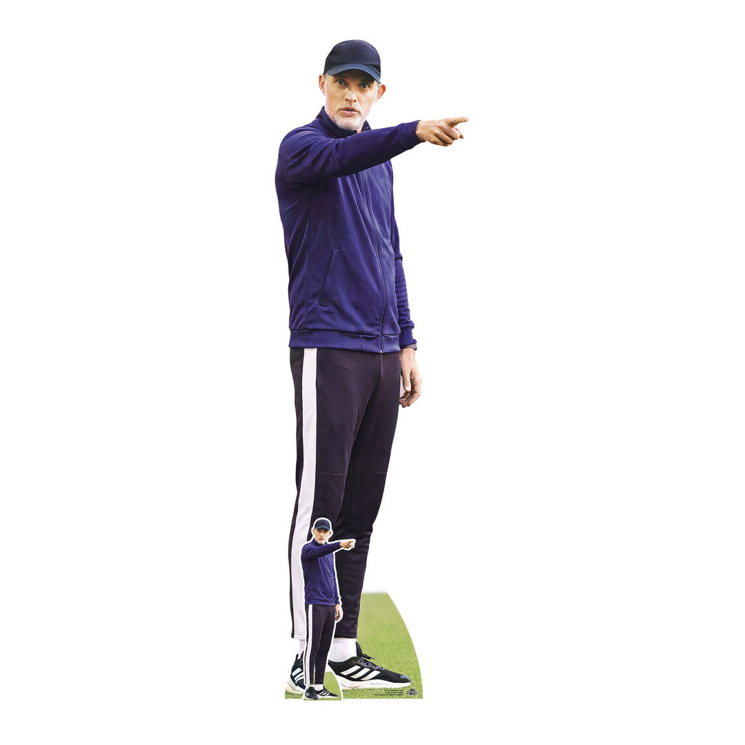 Thomas Tuchel Lifesize Cardboard Cutout 191cm