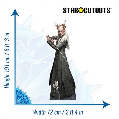 Thranduil Hobbit Lifesize Cardboard Cutout 191cm Product Gallery Image