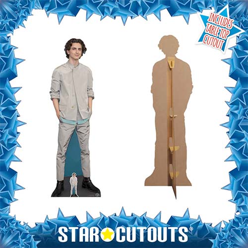 Timothée Chalamet Jacket Lifesize Cardboard Cutout 179cm Product Gallery Image