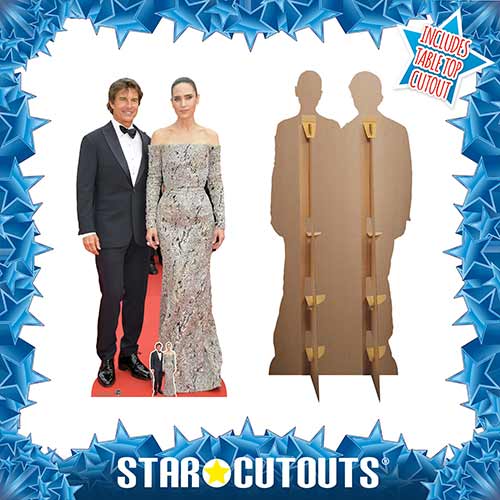 Tom Cruise and Jennifer Connelly Lifesize Cardboard Cutout 177cm Product Gallery Image
