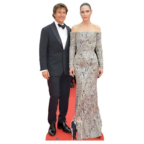 Tom Cruise and Jennifer Connelly Lifesize Cardboard Cutout 177cm Product Gallery Image