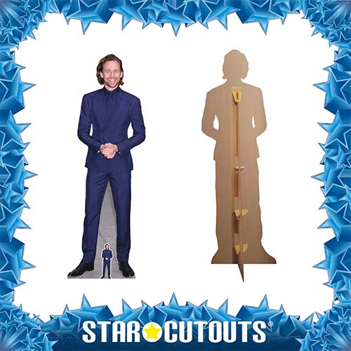 Tom Hiddleston Blue Suit Lifesize Cardboard Cutout 188cm Product Gallery Image