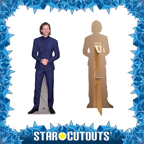 Tom Hiddleston Blue Suit Star Mini Cardboard Cutout 90cm Product Gallery Image
