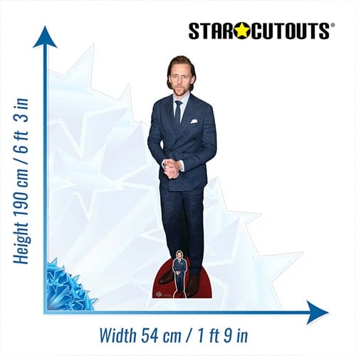 Tom Hiddleston Lifesize Cardboard Cutout 190cm Product Gallery Image