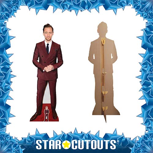 Tom Hiddleston Red Suit Lifesize Cardboard Cutout 188cm Product Gallery Image