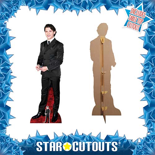 Tom Holland Smile & Cufflinks Lifesize Cardboard Cutout 174cm Product Gallery Image