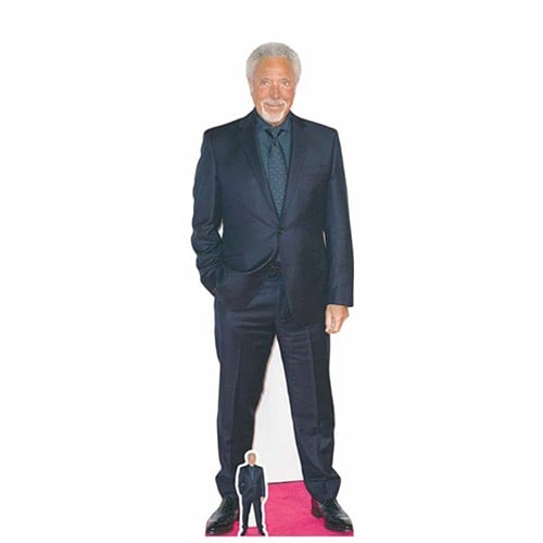 Tom Jones Red Carpet Lifesize Cardboard Cutout 177cm Product Gallery Image