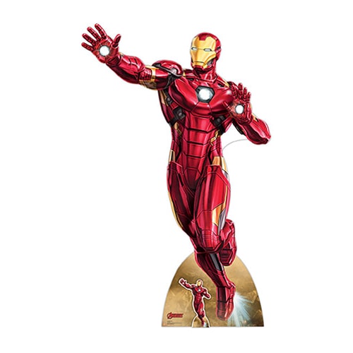 Tony Stark Iron Man Take Off Comic Book Art Marvel Avengers Lifesize Cardboard Cutout 200cm Product Gallery Image