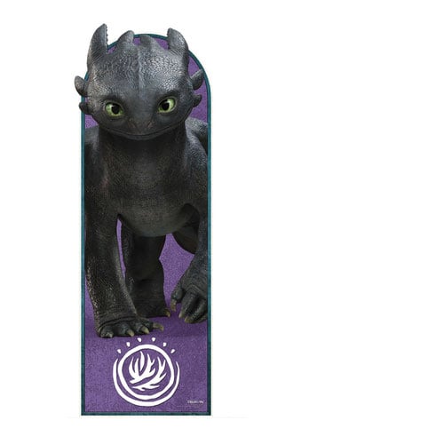 Toothless 3D How To Train Your Dragon Live Action Single Backdrop Cardboard Cutout 186cm Product Gallery Image