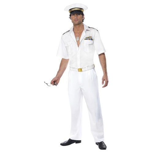 Top Gun Captain Fancy Dress Costume Adult Mens Medium Product Gallery Image