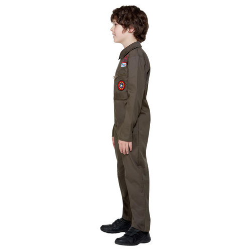 Top Gun Fancy Dress Costume Kids Unisex Small - Age 4-6 Product Gallery Image