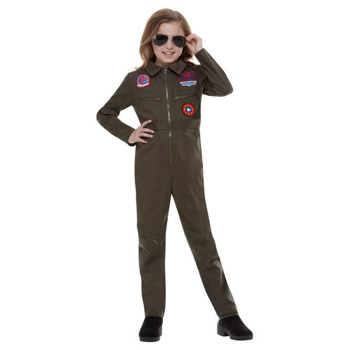 Top Gun Fancy Dress Costume Kids Unisex Small - Age 4-6 Product Gallery Image