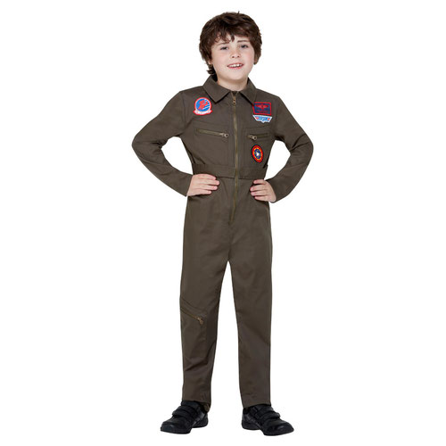 Top Gun Fancy Dress Costume Kids Unisex Small - Age 4-6 Product Gallery Image
