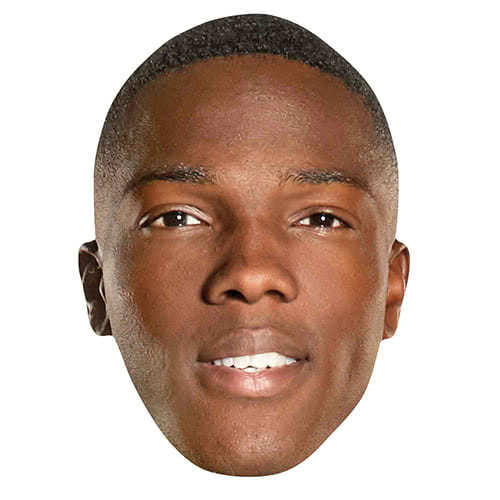 Tosin Cole Ryan Doctor Who Cardboard Face Mask Product Image