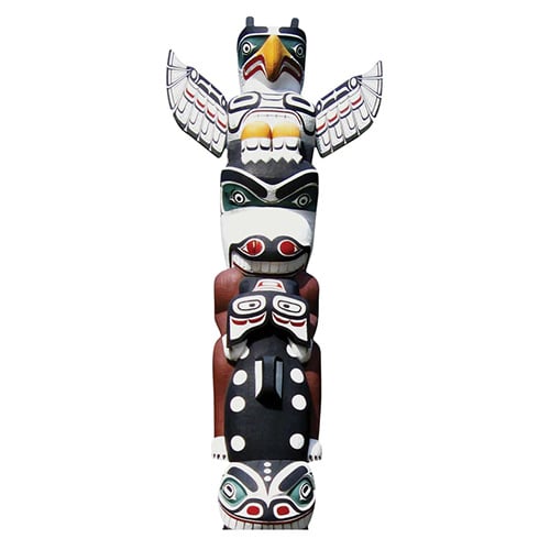 Totem Pole Lifesize Cardboard Cutout 171cm Product Gallery Image