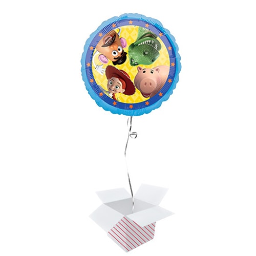 Toy Story 4 Round Foil Helium Balloon - Inflated Balloon in a Box  Product Gallery Image