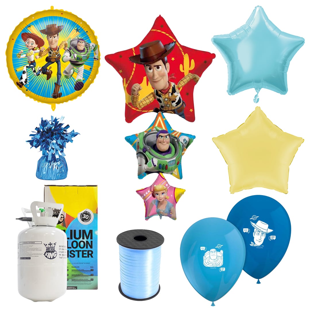 Toy Story 5 Balloons & Helium Canister Party Pack View 2