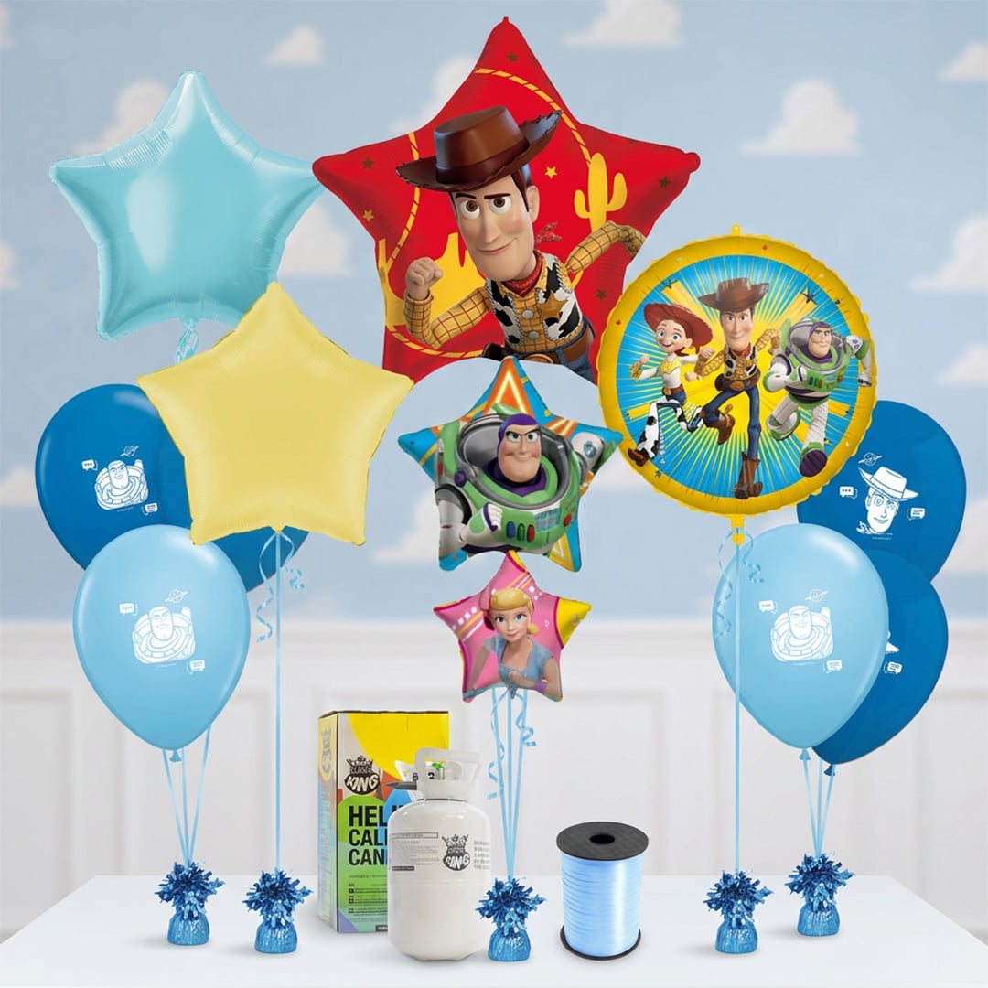 Toy Story 5 Balloons & Helium Canister Party Pack