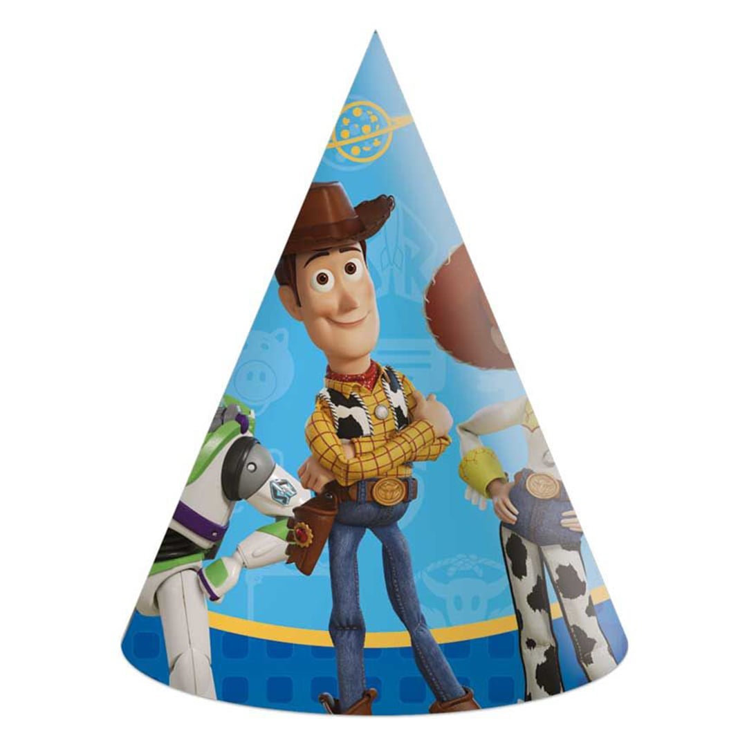 Toy Story 5 Disney Pixar Paper Party Hats - Pack of 6
