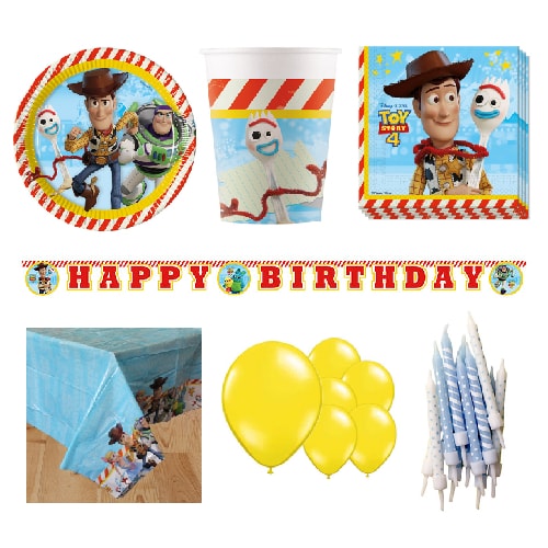 Toy Story 4 Party Loot Bags – Pack Of 8 – Buzz Lightyear & Woody Design
