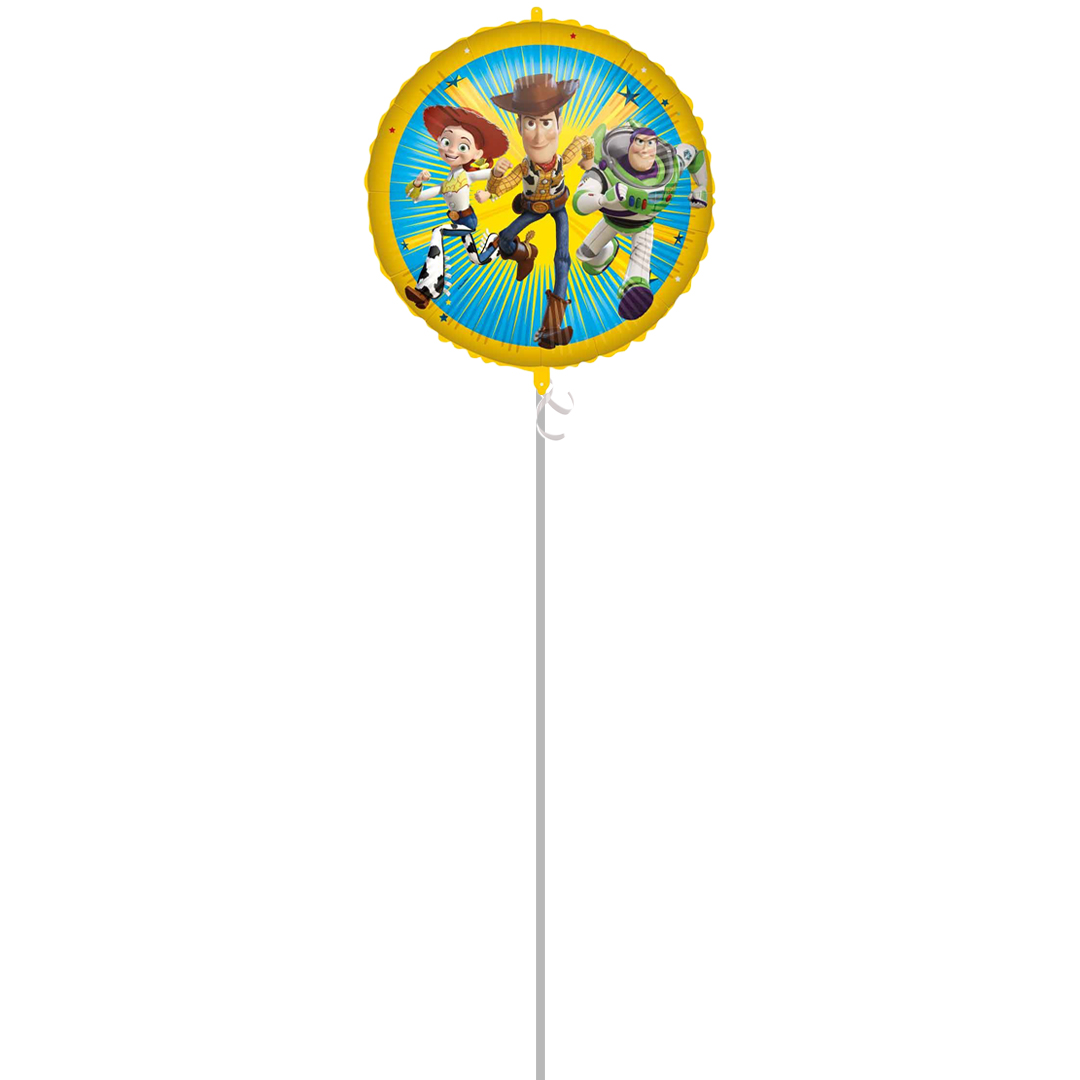 Toy Story Disney Pixar Round Foil Balloon - Inflated Balloon In A Box Product Gallery Image
