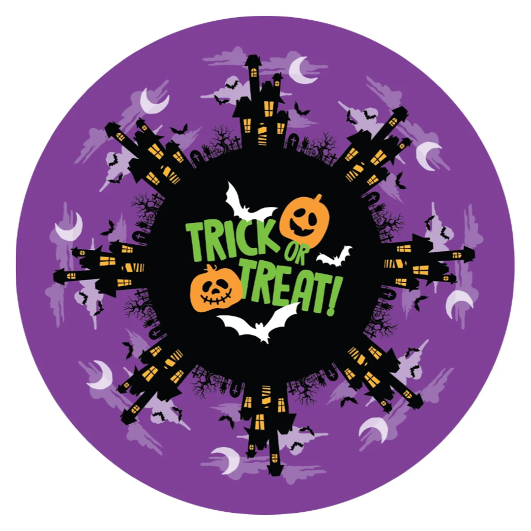 Trick or Treat Purple Halloween Paper Cupcake Cases - Pack of 60 View 3