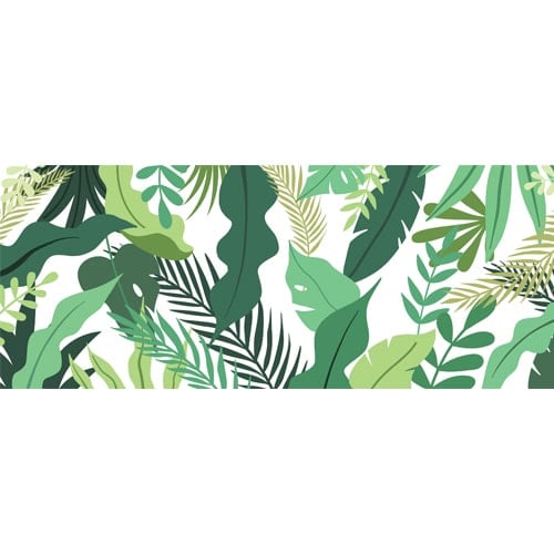 Tropical Leaves Illustration PVC Personalised Party Sign Decoration Product Gallery Image