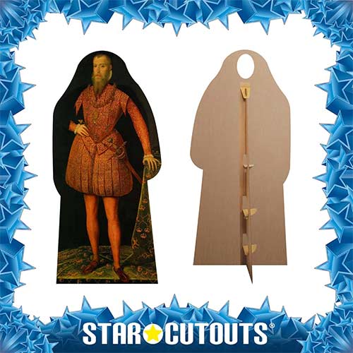 Tudor Man Stand In Cardboard Cutout 188cm Product Gallery Image
