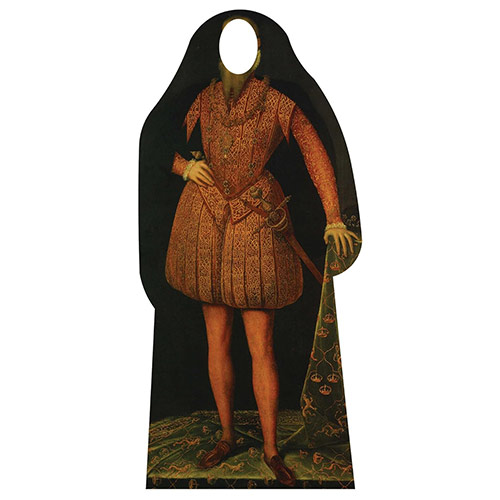 Tudor Man Stand In Cardboard Cutout 188cm