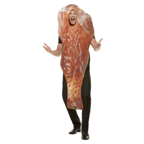 Turkey Leg Christmas Fancy Dress Costume Unisex Adult One Size Product Gallery Image