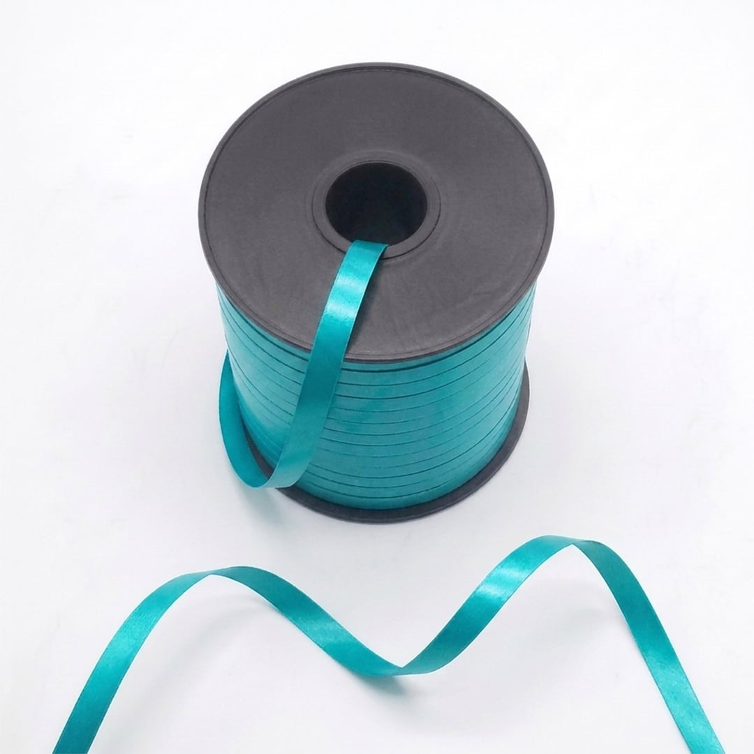 Turquoise Blue Curling Ribbon 546 yd / 500m