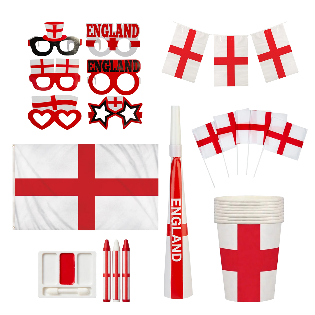 Ultimate England Supporters Garden Party Pack