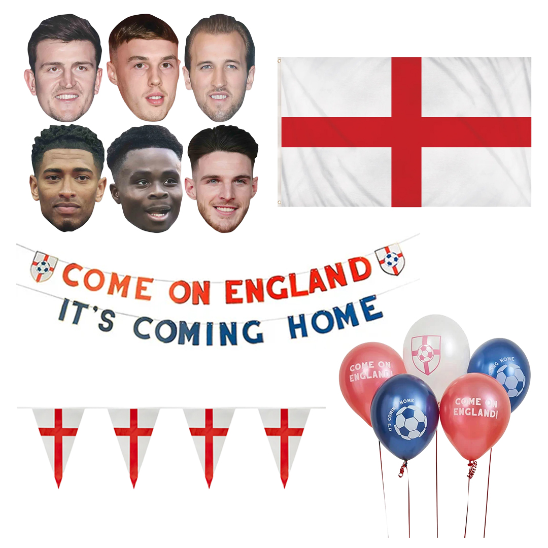 Ultimate England Supporters Living Room Party Pack