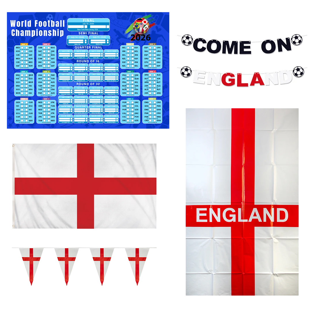 Ultimate England Supporters Office Party Pack