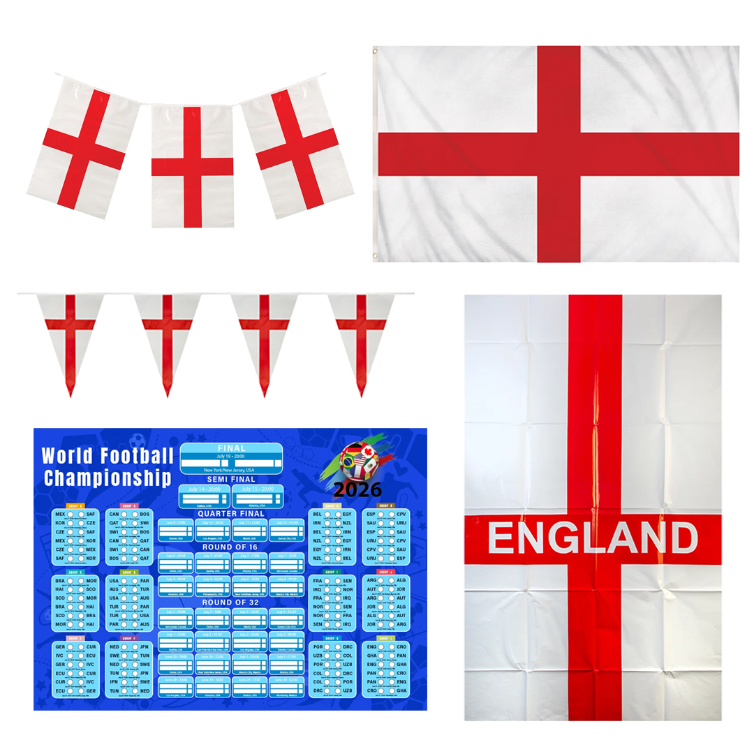 Ultimate England Supporters Pub Party Pack