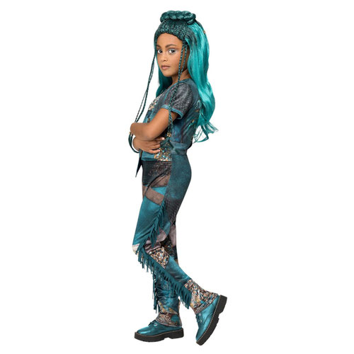 Uma Disney Descendants Girls Fancy Dress Costume Kids Medium - Age 7-9 Product Gallery Image