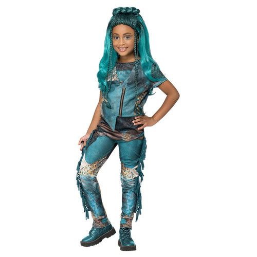 Uma Disney Descendants Girls Fancy Dress Halloween Costume Tween - Age 12+ Product Gallery Image