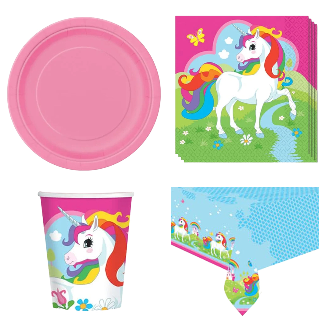 Unicorn 8 Person Value Party Pack
