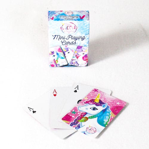 Unicorn Mini Playing Cards Product Image