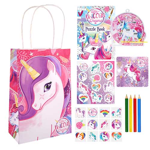 Unicorn Pre-Filled Party Favour Bag
