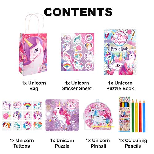 Unicorn Pre-Filled Party Favour Bag Product Gallery Image