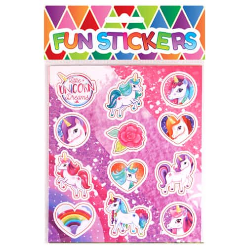 Unicorn Sticker Sheet Product Image