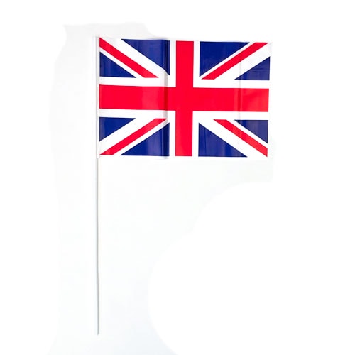 Union Jack Flags On Sticks 30cm - Pack of 5 Product Image