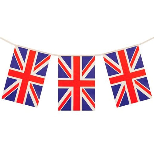 Union Jack PVC Flag Bunting 4m Product Image