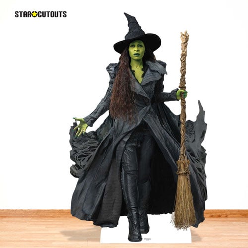 Universal Pictures Wicked For Good Elphaba Lifesize Cardboard Cutout 159cm Product Gallery Image