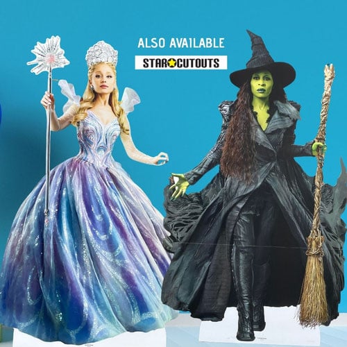 Universal Pictures Wicked For Good Elphaba Lifesize Cardboard Cutout 159cm Product Gallery Image